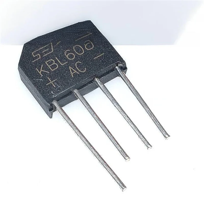 5 шт. плоский мост KBL406 KBL410 KBL608 KBL610 4A6A 6-1000 В диодный мостовой выпрямитель KBP 410 комплект силовых диодов выпрямительный мост (art.: 3920d079481ed) - 3920d079481ed
