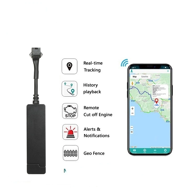 

Устройство отслеживания в режиме реального времени для электрического скутера, GPS-локатор, GPS-трекер