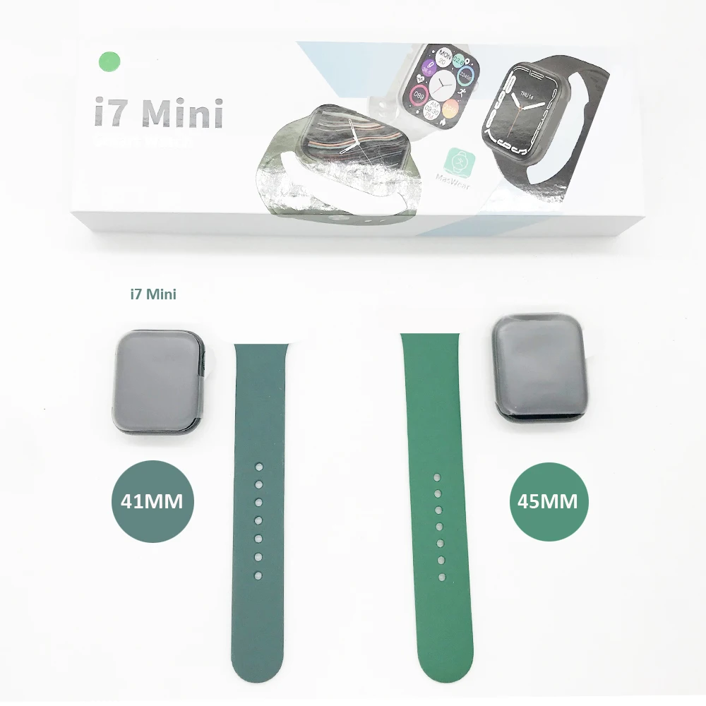 Reloj inteligente i7 Mini con juegos, pulsera inteligente con monitoreo...