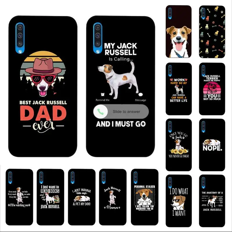 

MaiYaCa Jack Russell Terrier Dog Phone Case for Samsung A51 01 50 71 21S 70 10 31 40 30 20E 11 A7 2018