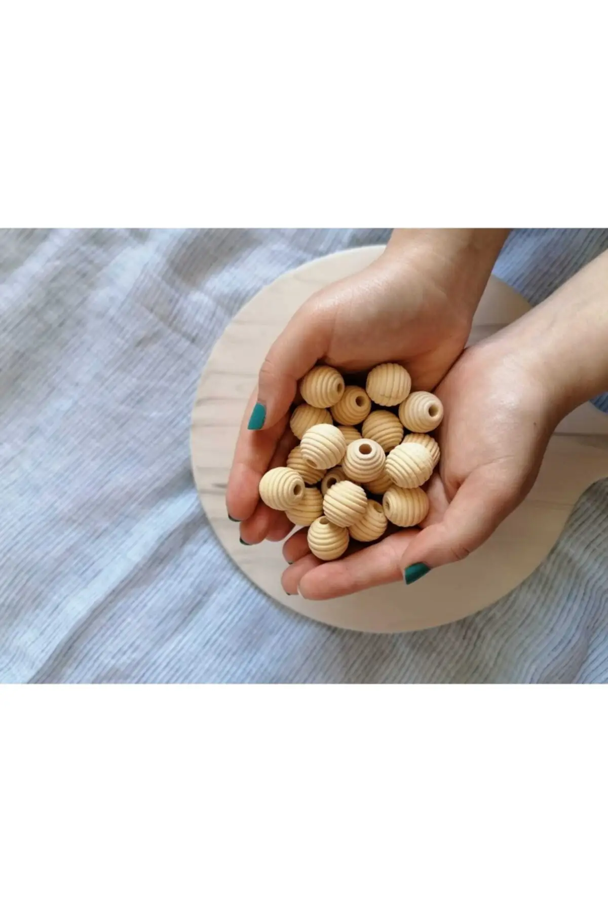 

Raw Wood Honey Hive Beads (25 PCS) Hobby Supplies & Leisure Life