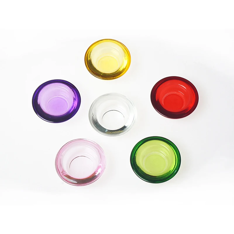 Подсвечник для свечей круглый стеклянный подсвечник диаметр 4 5 см красный