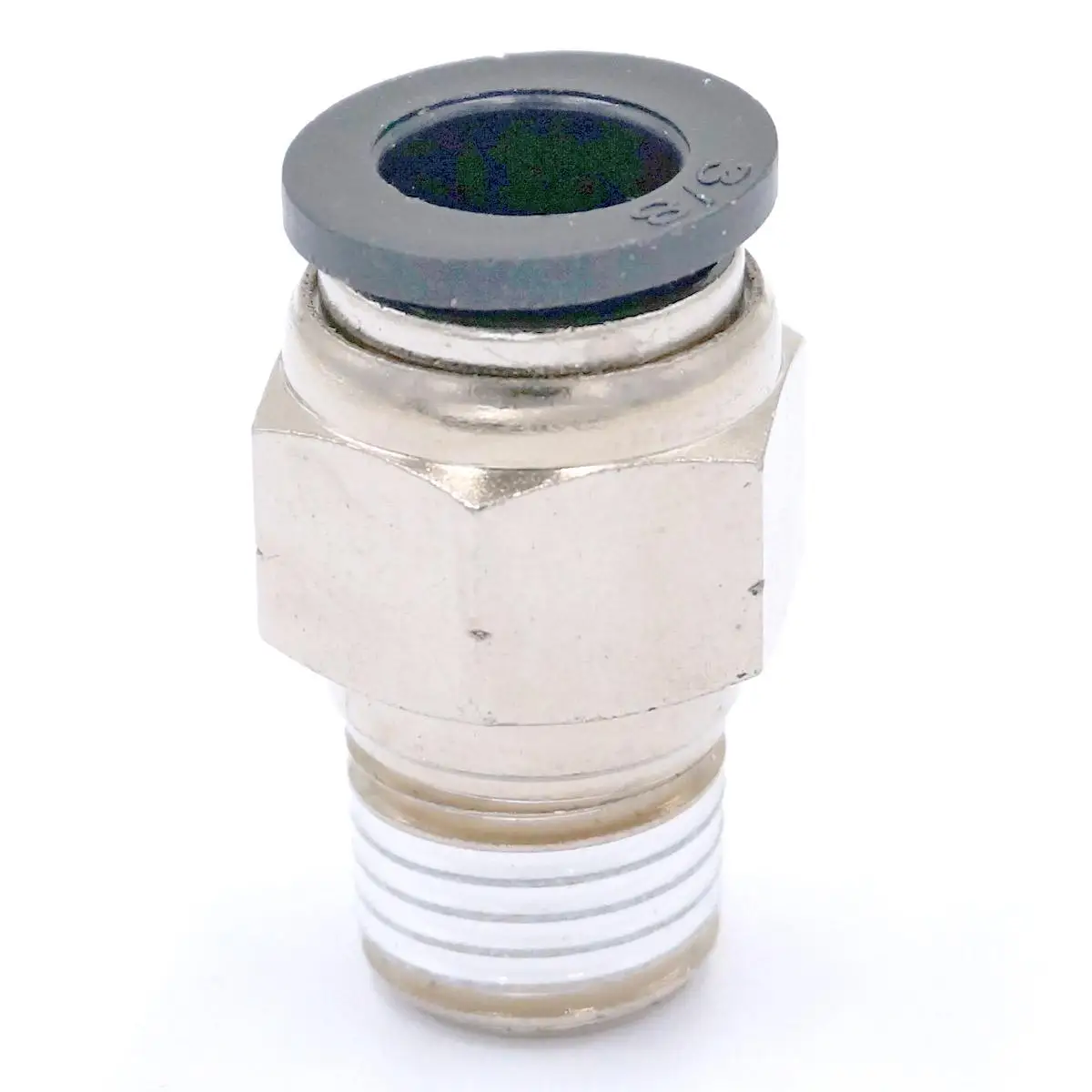 

LOT 5 Fit Tube O.D 3/8" Pushfit -1/4" NPT Male Straight Air Pneumatic Fitting