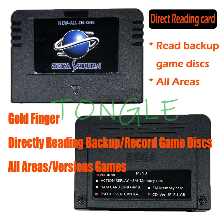 Scheda Accelerazione ALL-IN-ONE Per Sega Saturn – Pseudo Saturn, Lettura SD, Modello 2024 Nuovo - 4