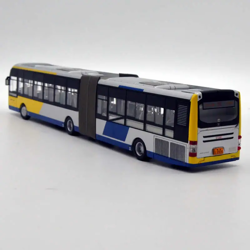 Литье под давлением в масштабе 1:64 Пекин 107 модель с троллейбусом из одного сплава