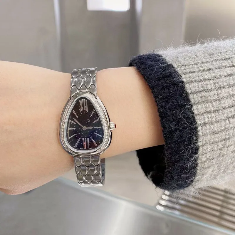 

Quartz Women Watch Luxury Brand Serpenti Fashion Classics Women Waterproof Ladies Wristwatches