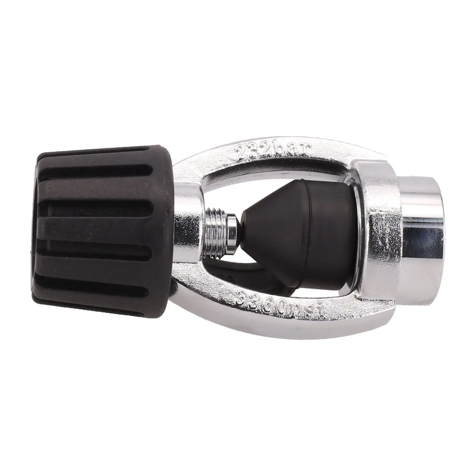 Адаптер для дайвинга адаптер подводного плавания 1 ступень 278 г 133 5*48 5 мм черный DIN