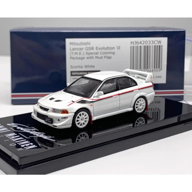 Фото Модель автомобиля Mitsubishi Lancer RS/GRS Evolution VI из сплава, масштаб 1:64, HobbyJapan №4