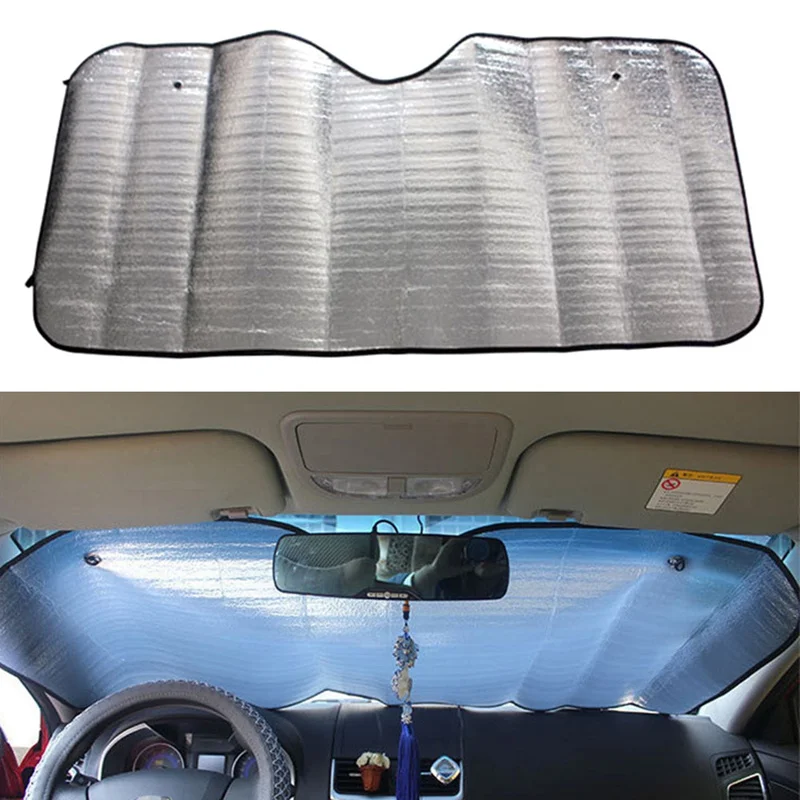 

Car Front Window Sunshade UV Protection Retractable Shade Sun Protector Windshield Visor Cover Auto Curtain Sunshade Accessories