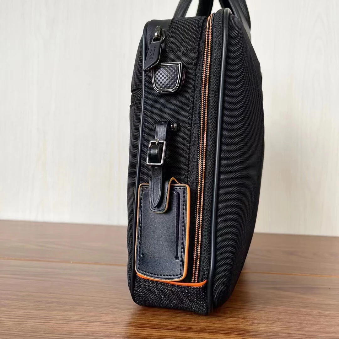 Мужская деловая сумка из нейлона, модный компьютерный портфель
