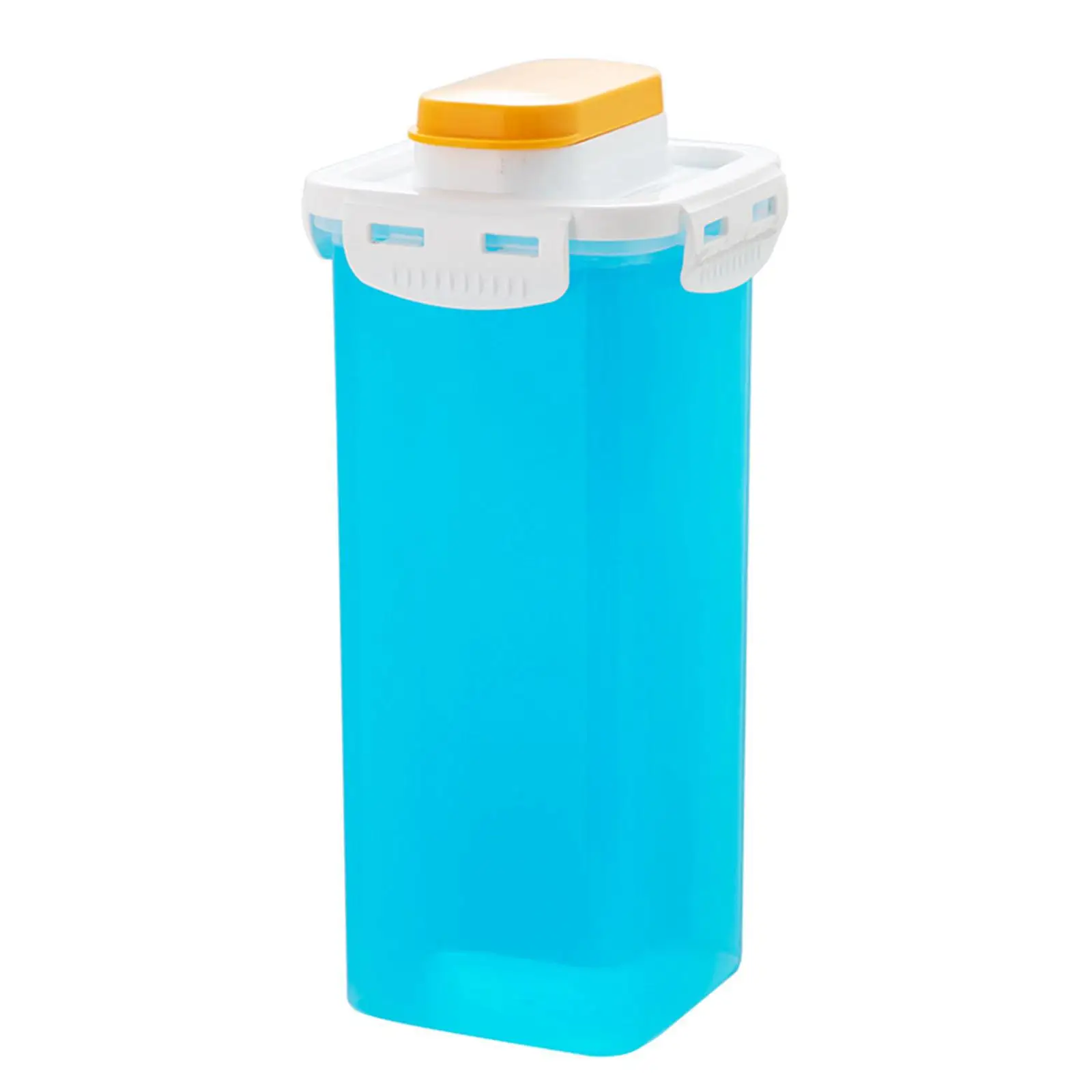 Detergent Powder Storage Box Multipurpose Sturdy Washing Powder Storage Box for Cereal Home Oatmeal Pet Food Dispenser