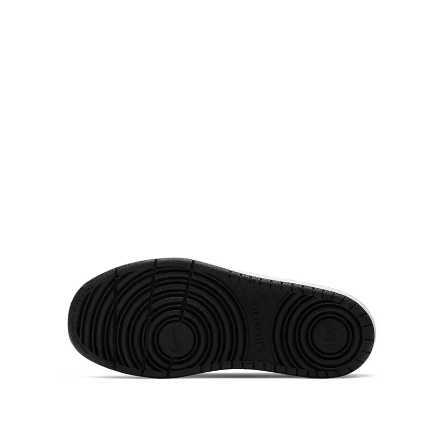 Nike Court Borough Low 2 Sneakers White and Black for Children Middle-Aged