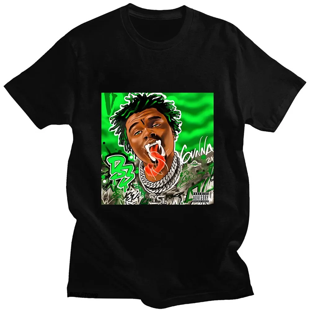 Футболка Gunna в стиле ретро с забавным принтом повседневная хлопковая рубашка