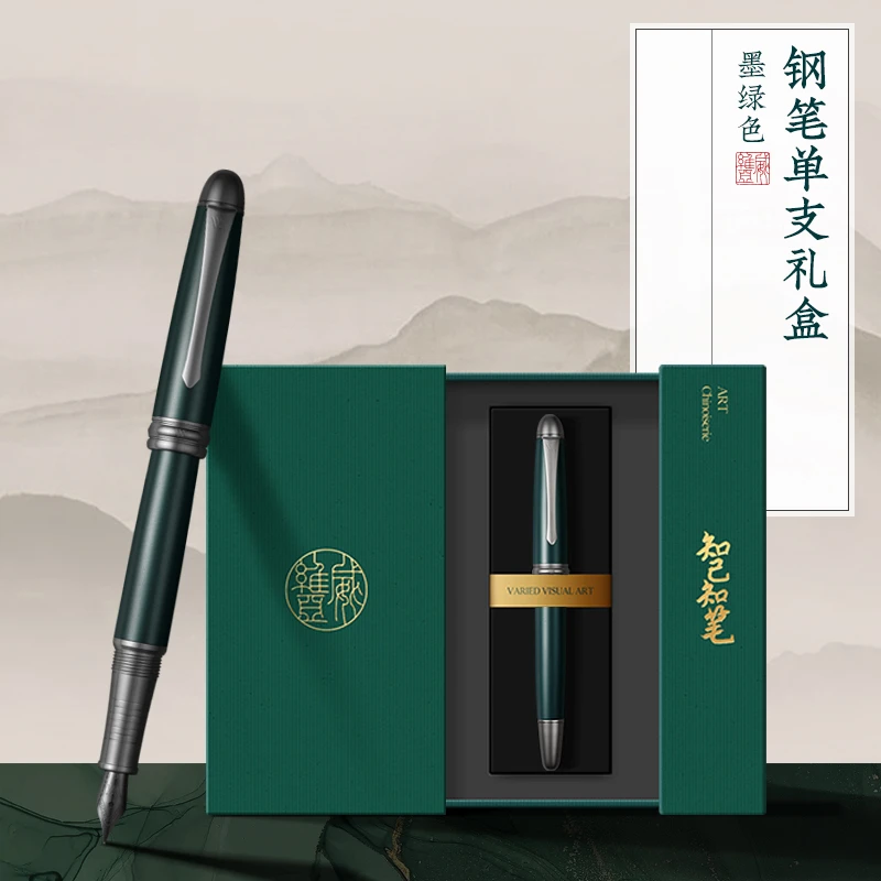 Ручка перьевая VVA иридиевая Золотая 0 5 мм