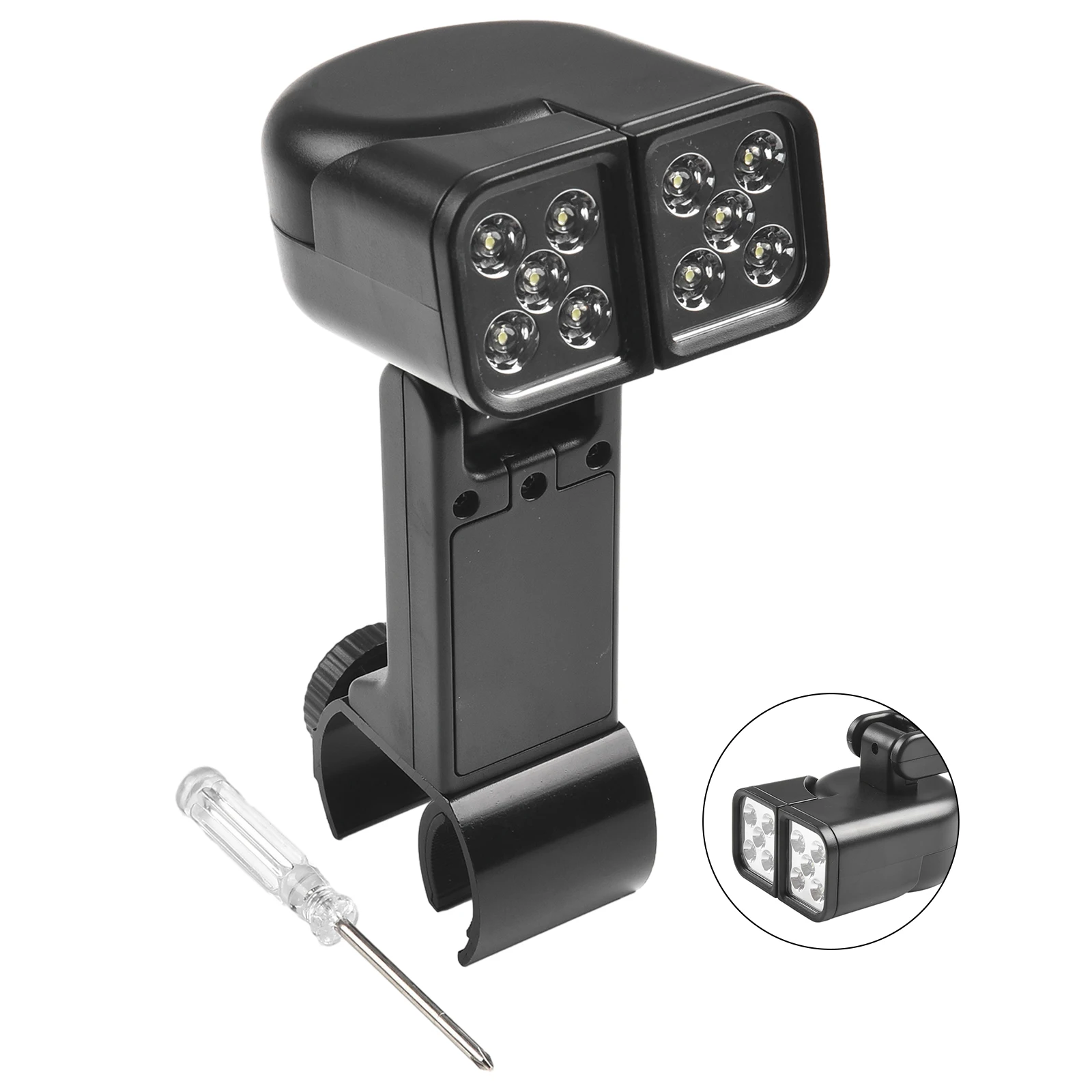 

LED Barbecue Grill Light 10 LEDs Heat Resistant Waterproof Night Grilling Lamp Mount Clip Outdoor Switch LED BBQ Light