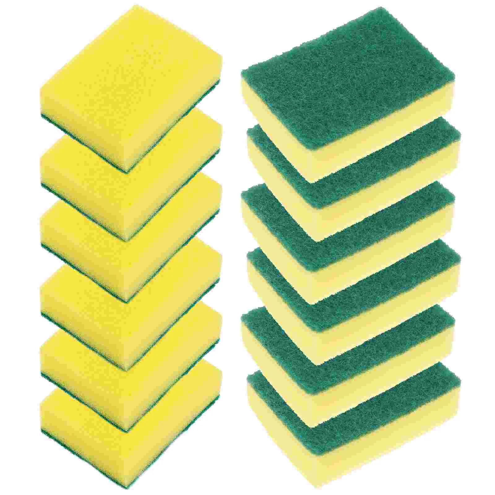 

Dishwashing Sponge Scrub Sponges Kitchen Dishes Wok Multi-use Cleaning Scrubbers