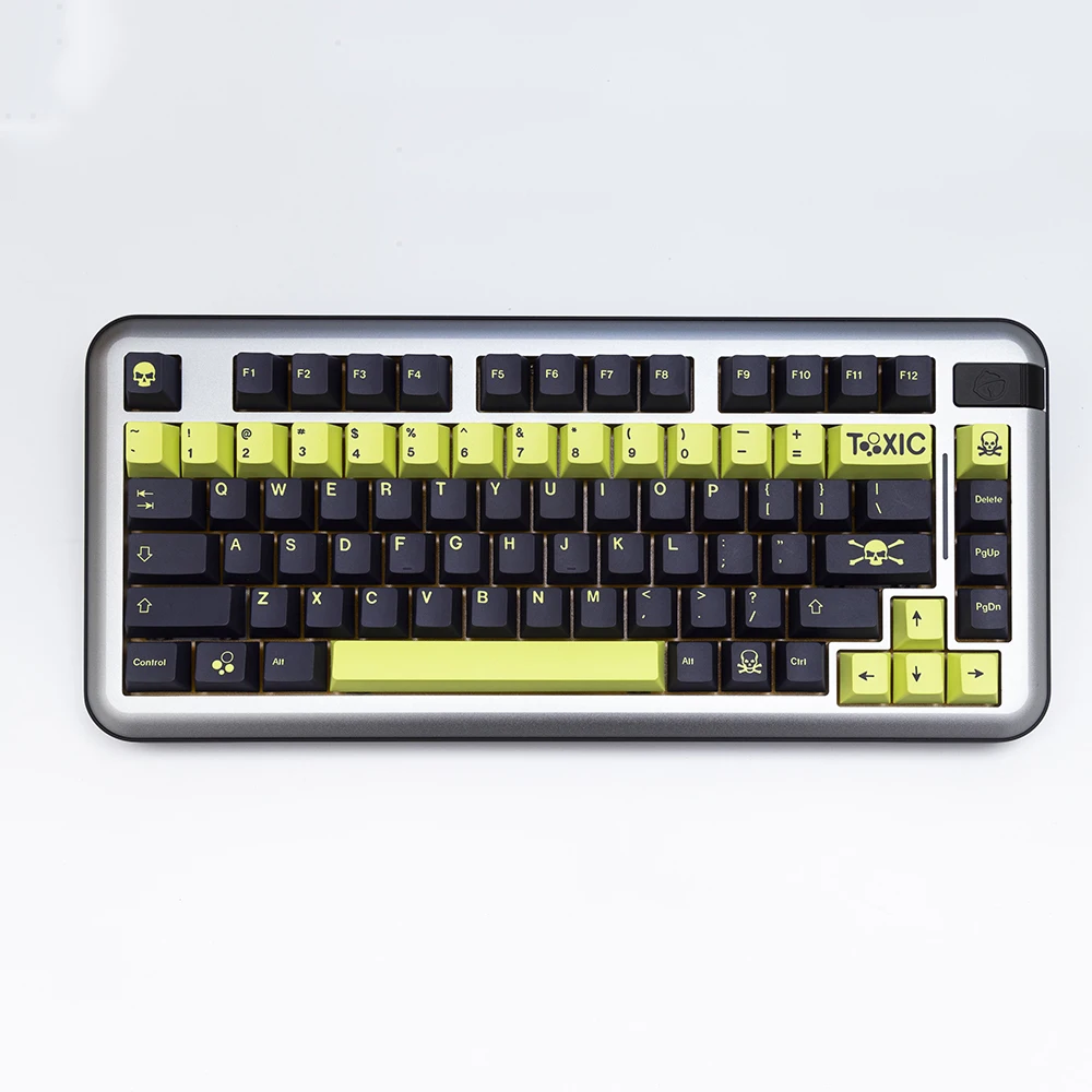 

KBDiy 141 клавиш/комплект PBT GMK токсичные колпачки клавиш для механической клавиатуры GMK колпачки клавиш для механической клавиатуры Cherry MX черная DIY на заказ