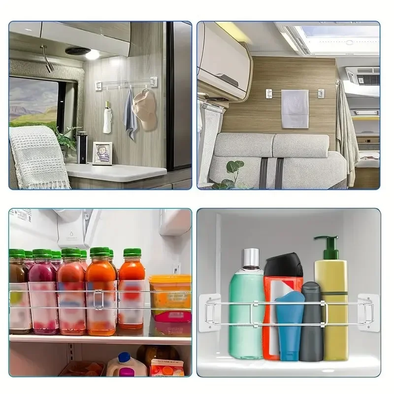 Угловой раздвижной ящик для хранения душа RV 7-13 дюймов