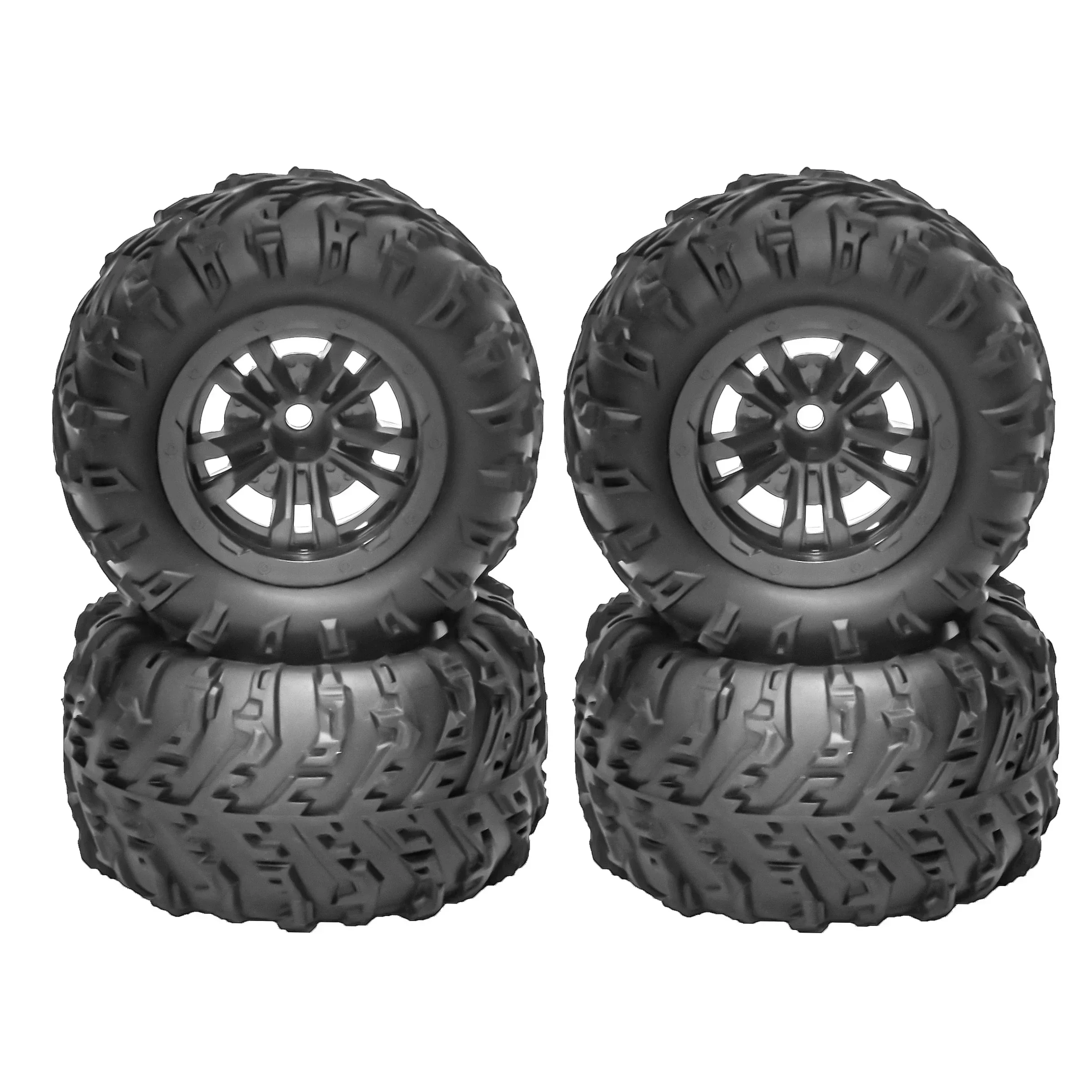 4 шт. 83 мм резиновая шина для SCY 16101 16102 16103 Pro MJX 16207 16208 16209 H16 1/16 радиоуправляемые