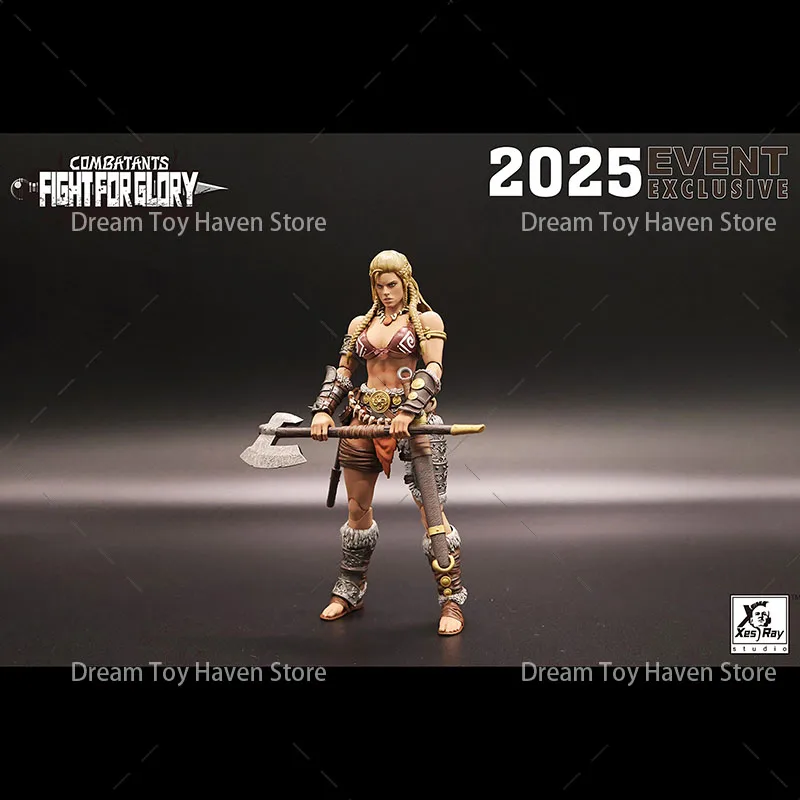 Фото XesRay WF25 в наличии 1/12 масштаб женщина-солдат гладиатор Glory War Gold Hildr Hero 6-дюймовая экшн-фигурка модель игрушки коллекция №4