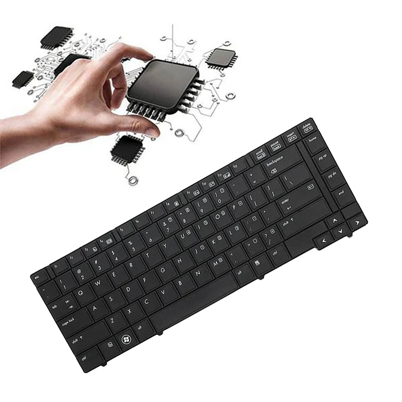 Клавиатура ноутбука HP Compaq 8440P 8440W 8440 6440B 6450B 6445B Сменная клавиатура