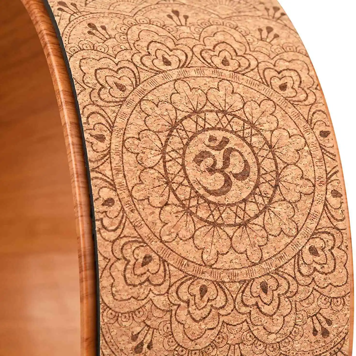 Колесо для йоги заднее колесо ролик пробковое растяжки гибкость изгибы спины