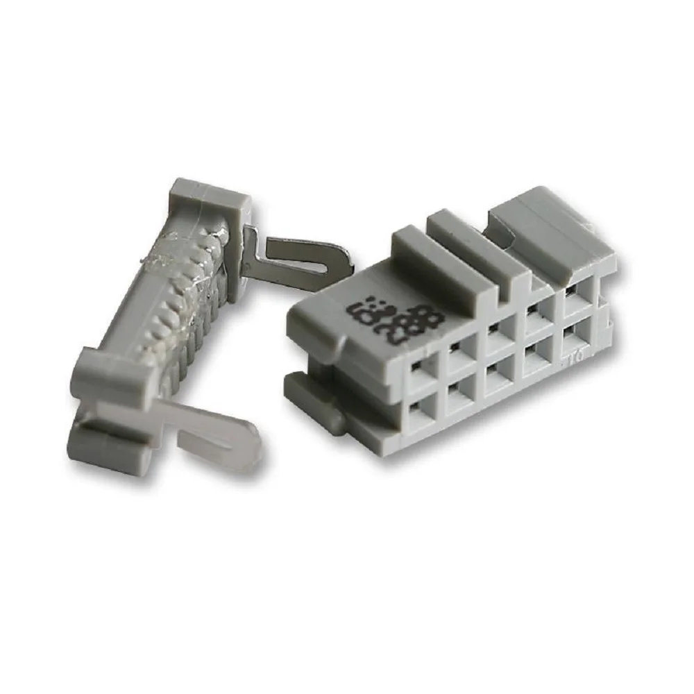 

3M 3473-6610 IDC Connector, IDC Receptacle, Female, 2.54 mm, 2 Row, 10 Contacts, Cable Mount