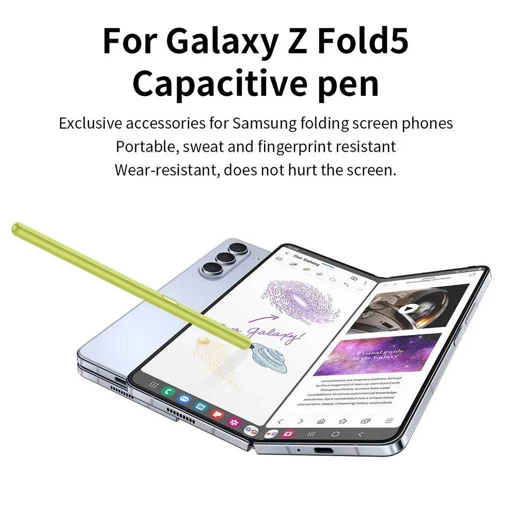 Складной стилус для экрана Samsung S-ручка Galaxy Z складной 6 5 фотомагнитный