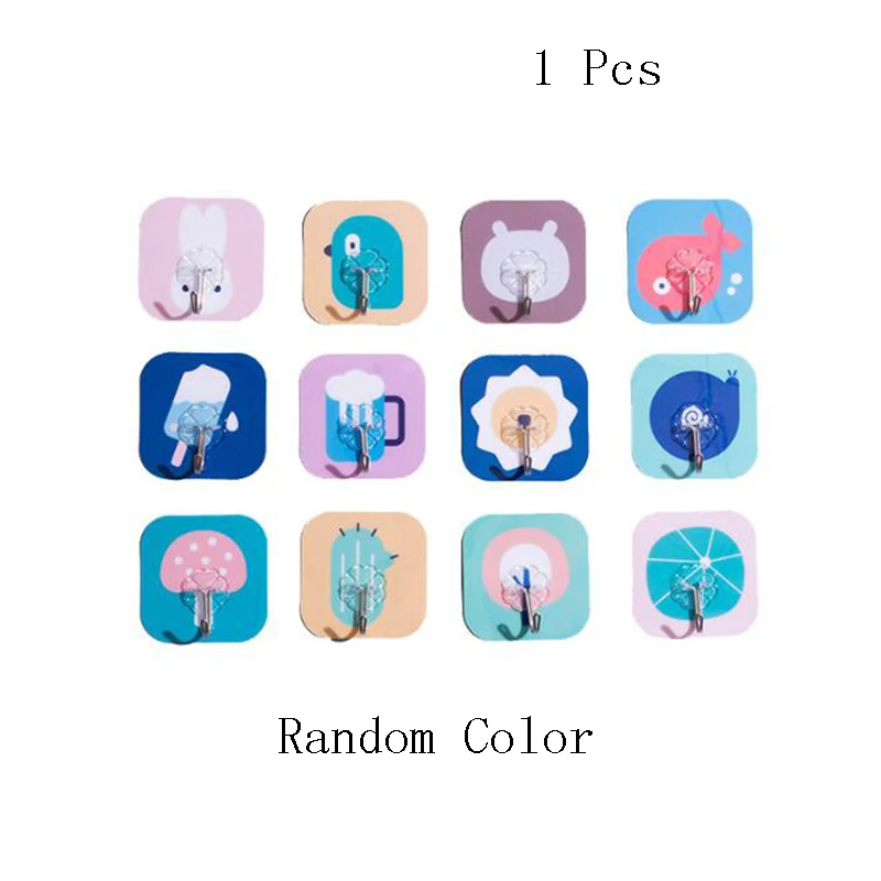 

Double-Sided Adhesive Waterproof Sticker Mother Buckle Multi-Functional Traceless Household Mobile Sticky Cartoon Hook Up