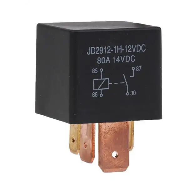 

2x12V Relay 4 PIN Automotive 80AMP 80A Changeover Normally Open Contact