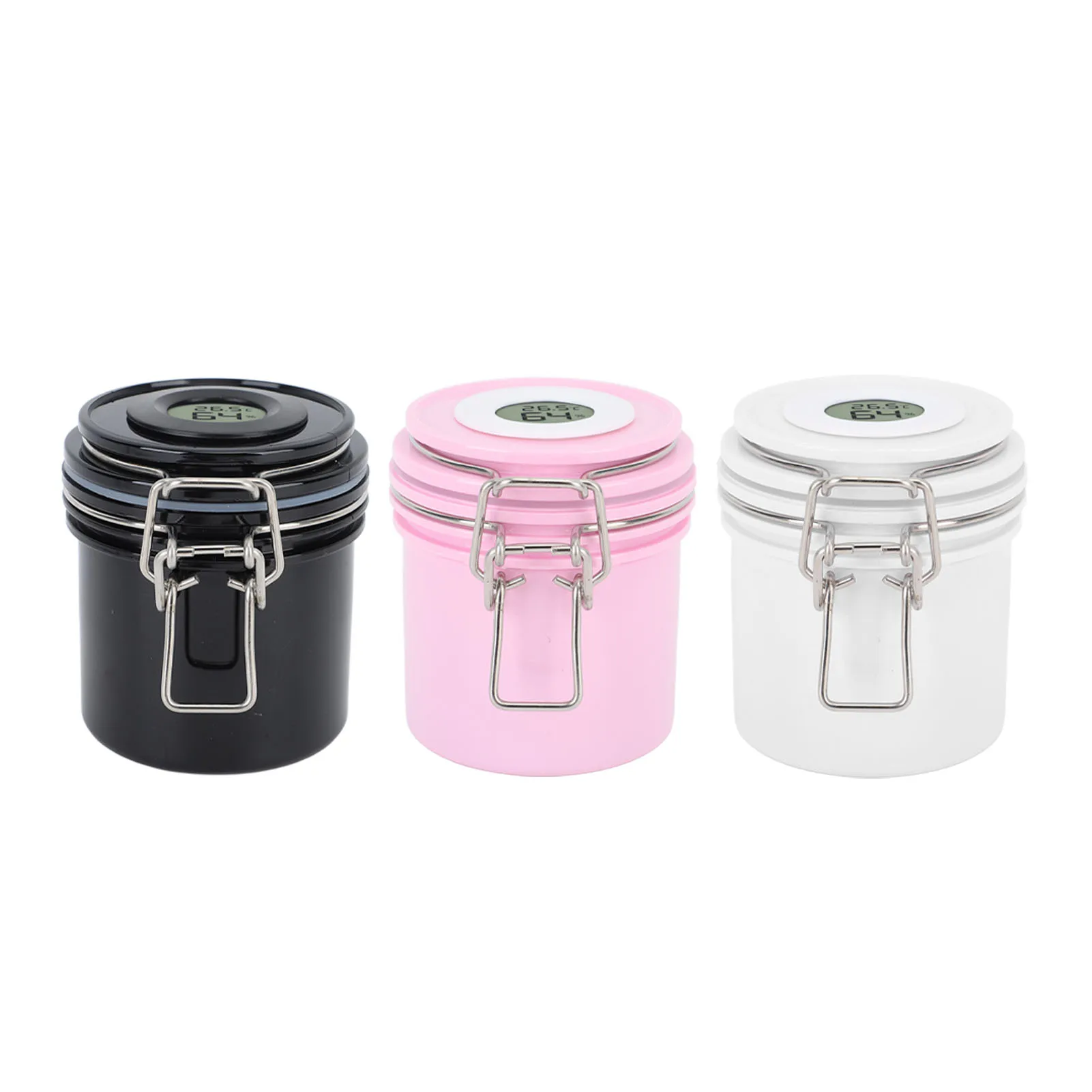 

Lash Glue Storage Container Temperature Humidity Display 200ml Ctivated Carbon Sealed Eyelash Glue Storage for Nail Salon