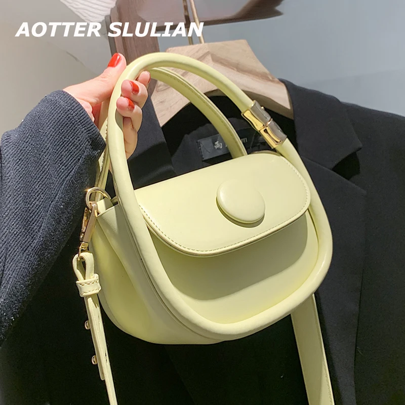 

Women's Bag Autumn Winter Fashion Handbag Retro Saddle Designer Cross-Body Tote For Ladies Patry Shopping Shoulder Diagonal Bags