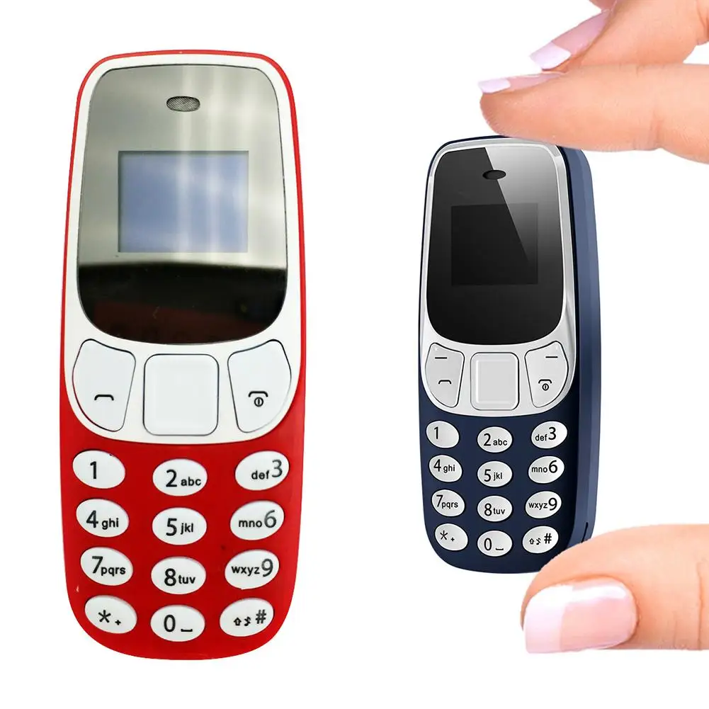 Mini teléfono móvil BM10, auriculares compatibles con Bluetooth, cambiador de voz, marcador de repuesto, Mini teléfono pequeño