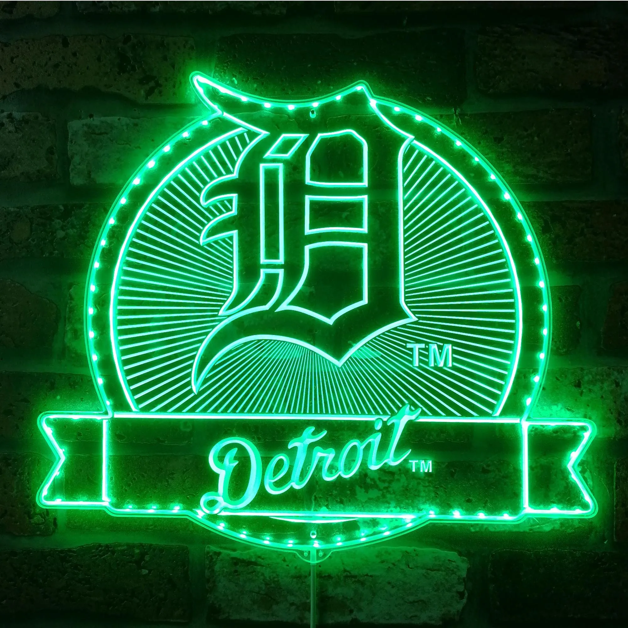 Детройт Tigers Sports Bar Динамический светодиодный знак RGB Edge Lit (art.: 3920c8d44403a) - 3920c8d44403a