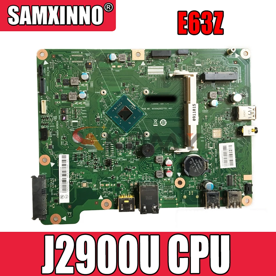 

03T7370 материнская плата для Lenovo ThinkCentre E63Z AIO материнская плата с J2900U 100% протестированная Полная работа