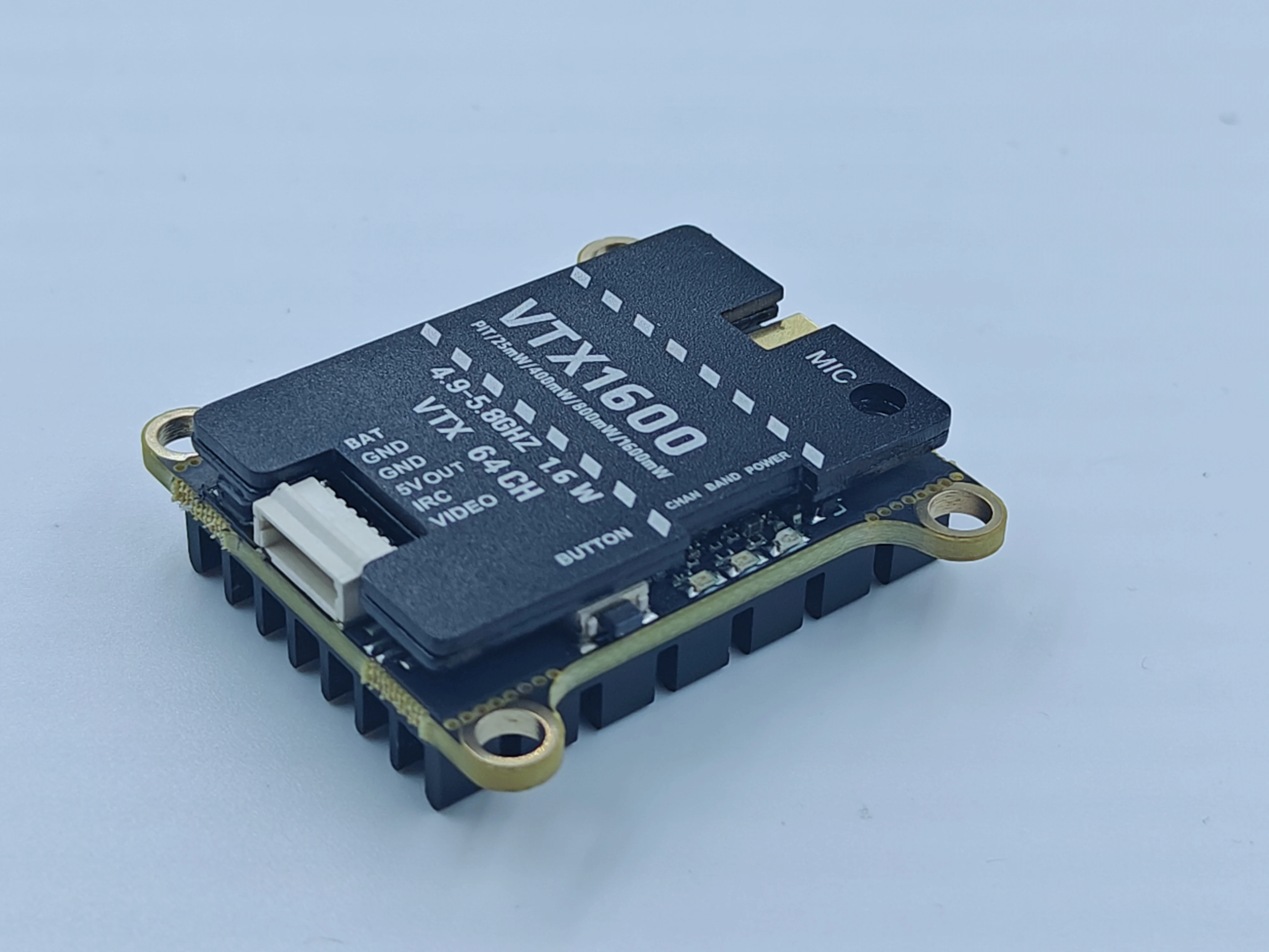 JIJIE оригинальный новый 1,6 Вт VTX 2,5 Вт высокой мощности VTX 48CH цифровой видеопередатчик VTX для RC FPV дронов с фиксированным крылом дальнего действия (art.: 3920d12e6ef10) - 3920d12e6ef10