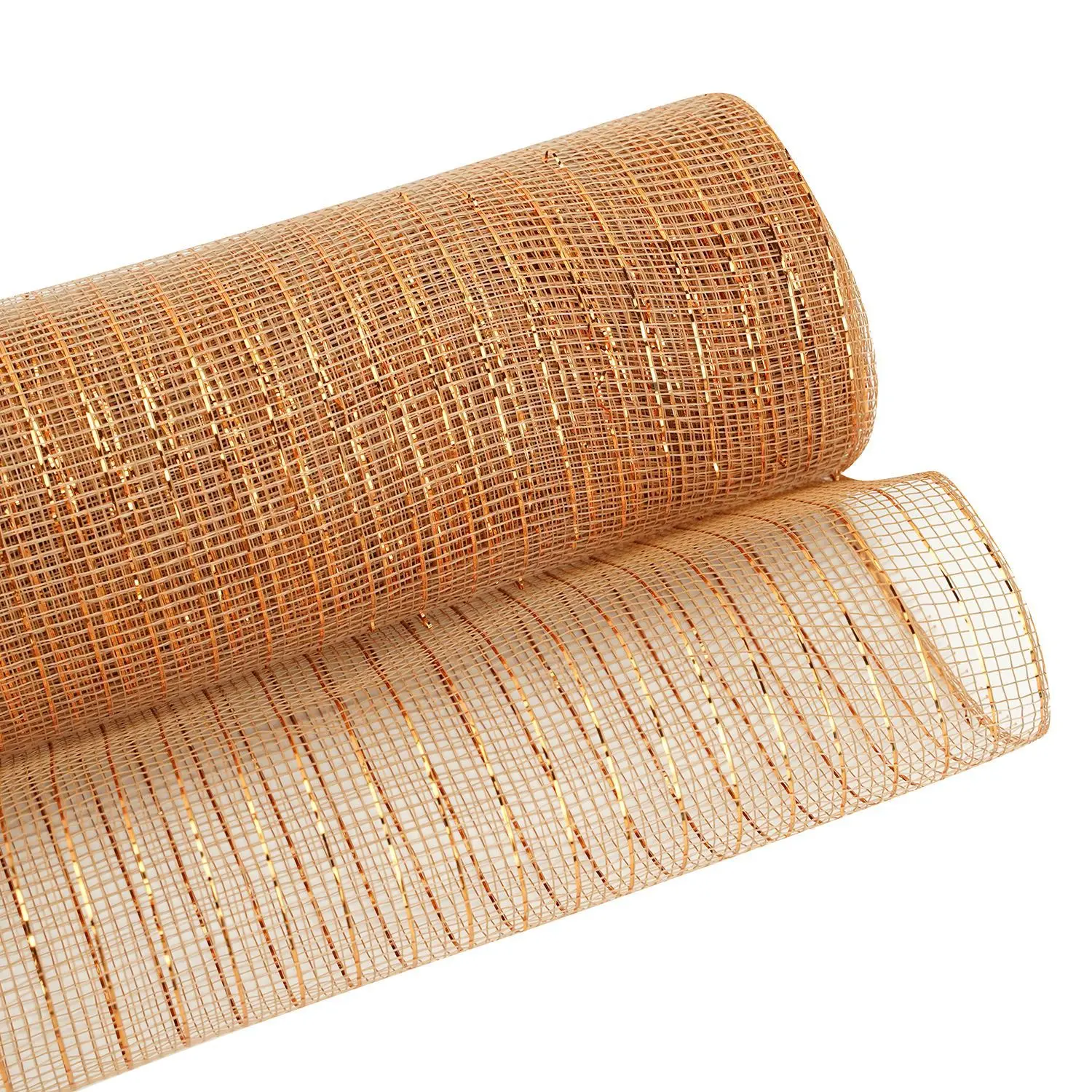 

Рождественская сетчатая лента золотая/серебристая