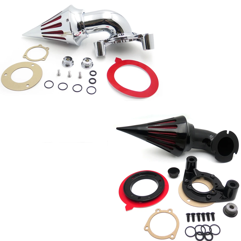 Chrome Spike Air Cleaner Kits For 1991-2021 Harley Davidson Xl Models Sportster Aftermarket Free Shipping Motorcycle Parts