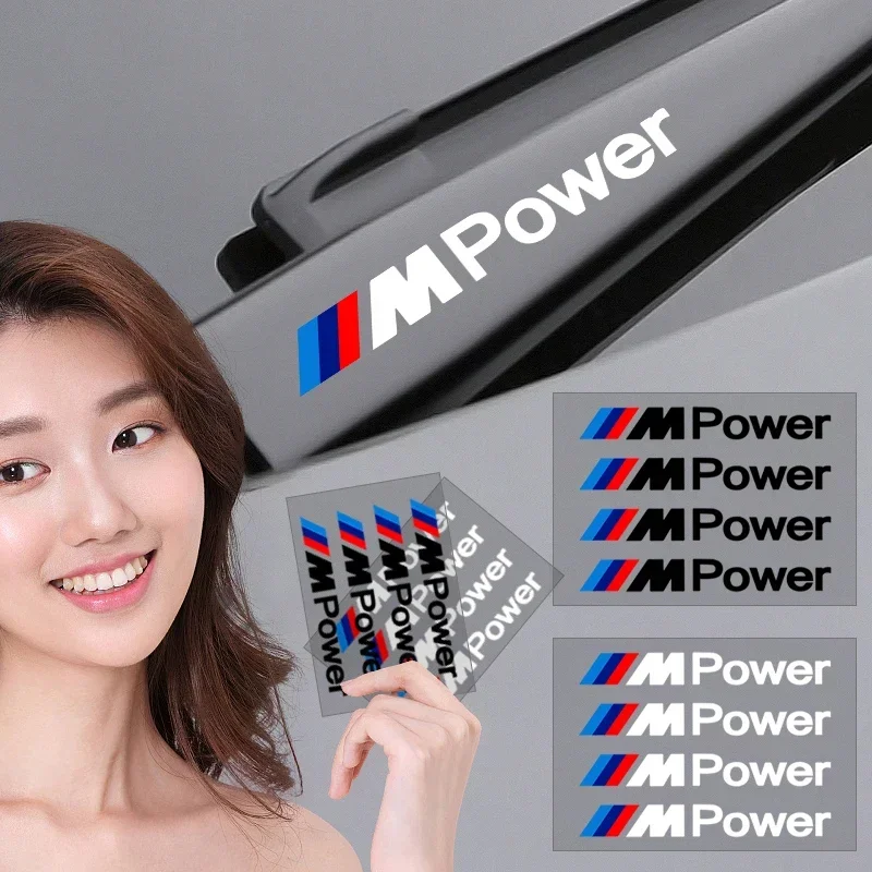 4 шт. наклейки на двери автомобиля BMW Performance M M6 M5 M4 M3 X2 X4 X5 X6 X7 E90 E60 E46