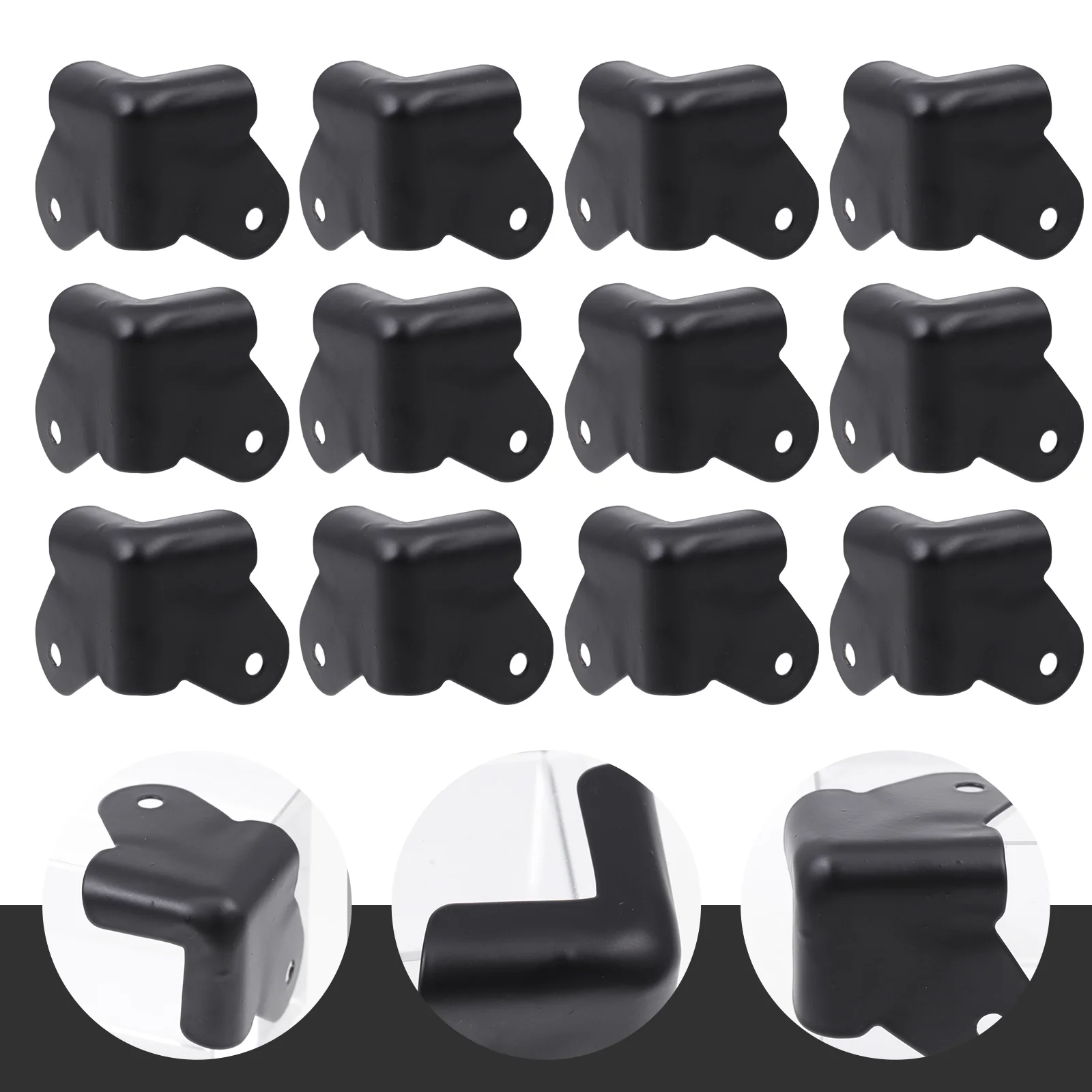 

16 Pcs Speaker Wrap Angle Corner Cover Protector Table Guards Cabinet Useful Protectors Iron Covers