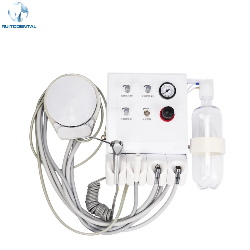 

Hanging Wall Type Work With Air Compressor Portable Dental Turbine Unit