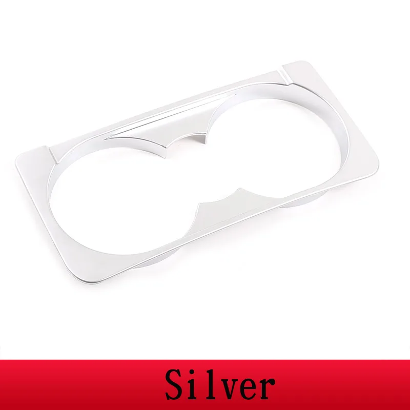 

Для Land Rover Discovery 4 LR4 2010-2016 ABS серебристый автомобильный центральная консоль передний ряд подстаканник с блестками рамка наклейка автомобильные аксессуары