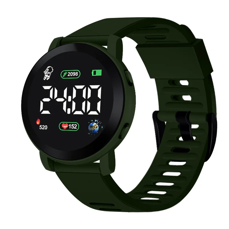Mens Watches LED Digital Watch for Women Sports Army Military Silicone Couple Watch Electronic Clock Hodinky Reloj Hombre Mujer