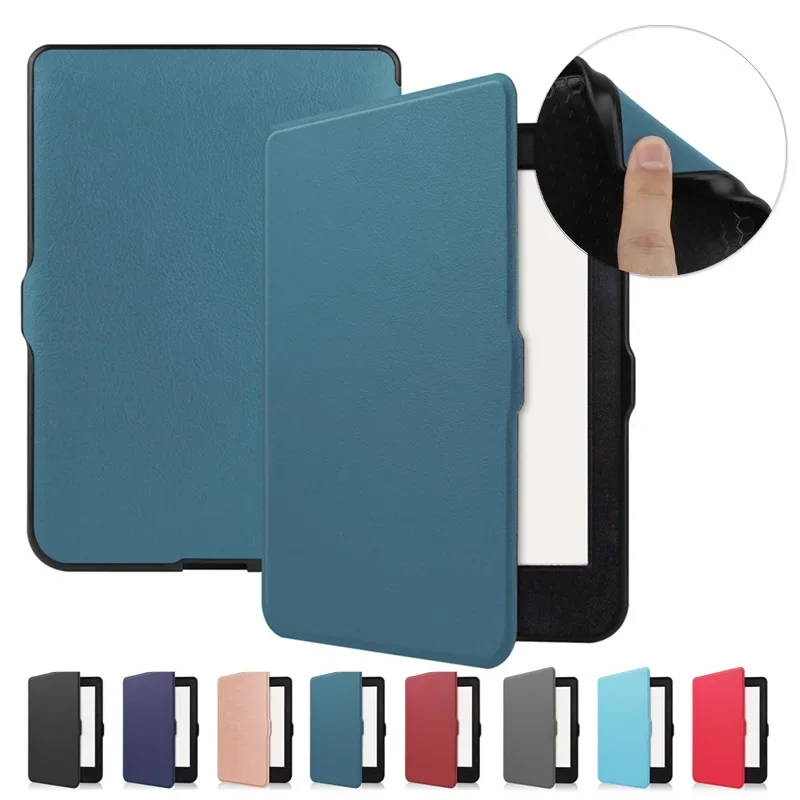

2020 New Ultra Slim Smart Cover Case for Kobo Nia PU Leather Case eBooks Protective Cover For Kobo Nia Case Funda Capa