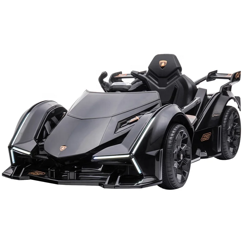 

LamboV12 Vision Gran Turismo Licensed Ride On Car 12v Electric Motorized Eva Electric Kids Sport Car