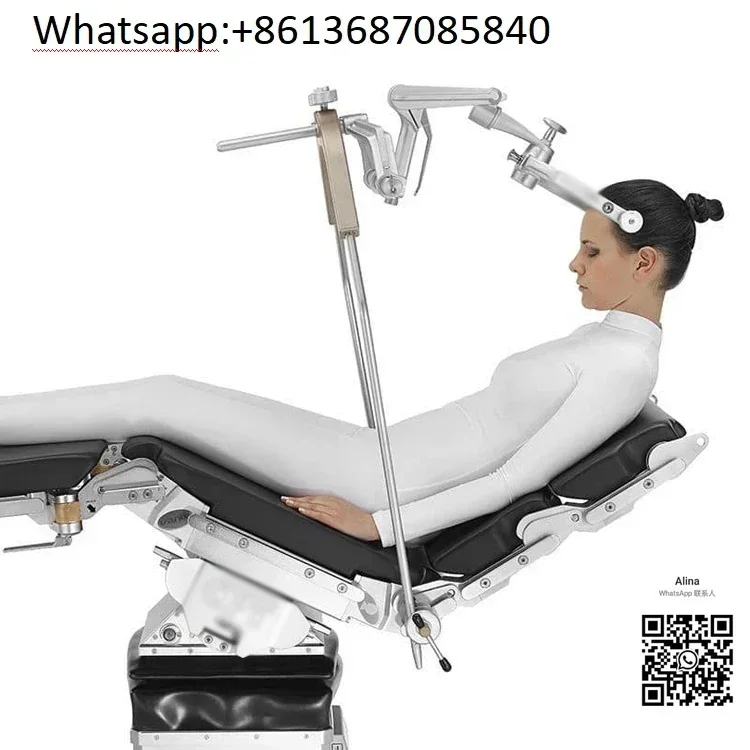 Нейрохирургические хирургические инструменты Трехточечный зажим черепа