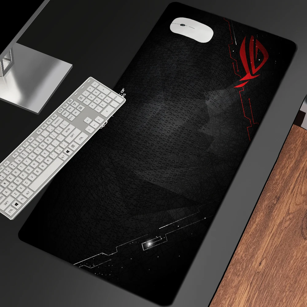 

Mouse Pad Cool Black Mouse Pad Red Mouse Carpet Computer Mouse Pad Gamers Accessories Anime Mouse Mats Mouse Pad 90x40 Csgo
