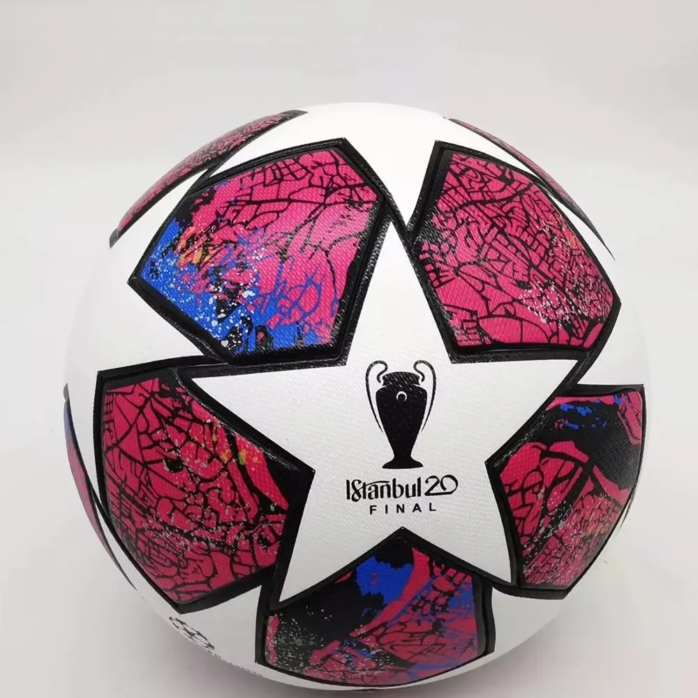

Training Ball Soccer PU Material Standard Size Sports League Soccer High Quality Size 5 Football Balls Match