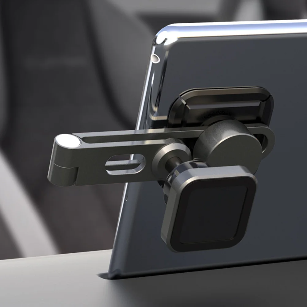 

Upgrade ！Magnetic Car Phone Holder Metal 360° Adjustable Folding Car Phone GPS Holder