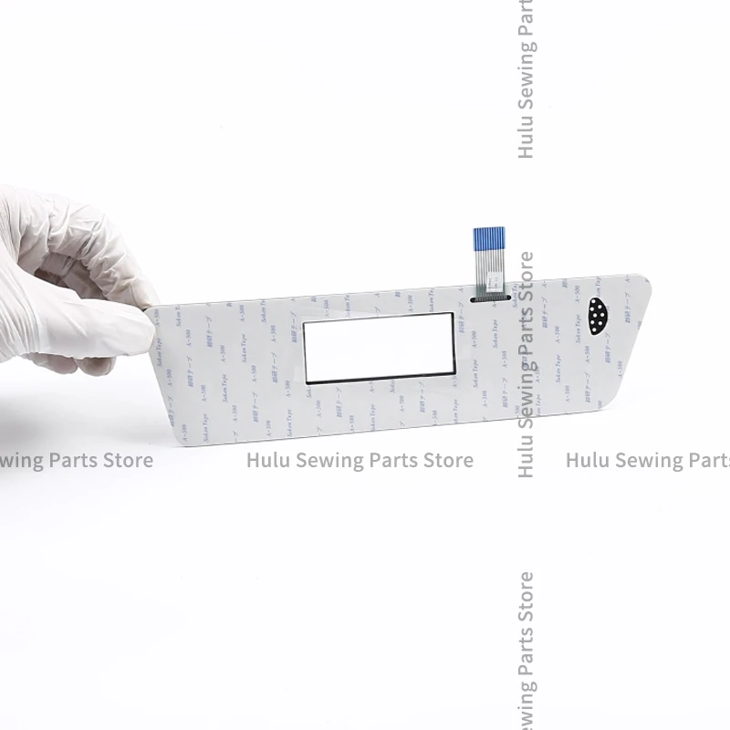 1 шт. новая наклейка на панель управления черная мембранная пленка кнопка